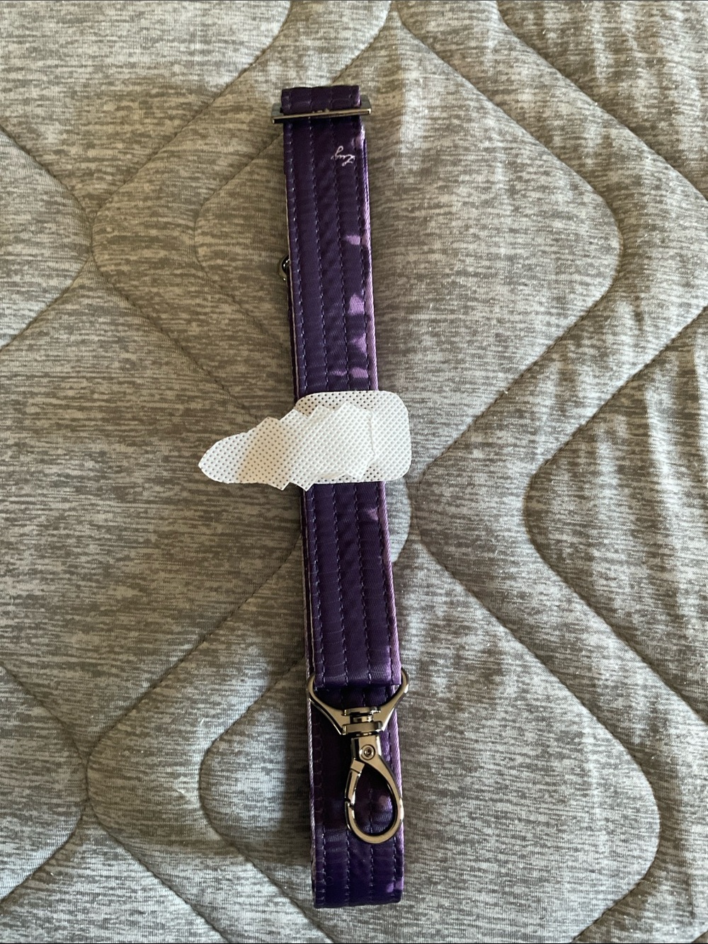 Lug 1” strap in Shibori Purple